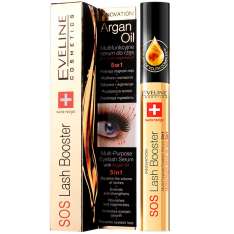 Eveline Cosmetics SOS Lash Booster 5 in 1 Argan Oil | Serum Para Pestañas 10ml