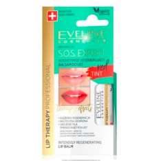 Eveline Bálsamo Labial vegano SOS Expert Rojo 3 gr