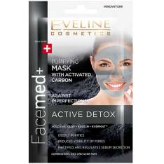 Eveline Cosmetics Facemed+ Active Detox Face Mask | Mascarilla Purificante 2x5ml