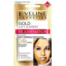 Eveline Cosmetics Gold Lift Expert Rejuvenation 24K Gold | Mascarilla de Oro 7ml