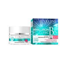 Eveline Cosmetics Hyaluron Clinic B5 Lifting Cream Remodeling Facial Oval 50+ | Crema Rmodelador de Ovalo Facial 50ml