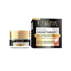 Eveline Cosmetics Royal Caviar Therapy 50+ Deep Wrinkle Reduction And Cell Regeneration | Crema de Dia Pieles Maduras 50ml
