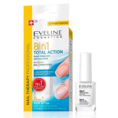 Eveline Cosmetics Tratamiento Uñas 8 en 1 Total Action 12 ml