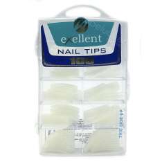 Exellent Nail Tips Natural 100 Uds