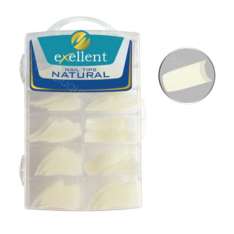 Exellent Nail Tips Naturales 100 uds. - Short pocket