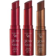 Golden Rose Glow Kiss Tinted Bálsamo de Labios SPF15 3GR