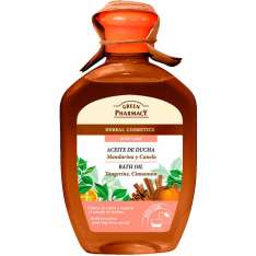 Green Pharmacy Aceite de Baño | Mandarina y Canela 250 ml.