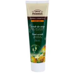 Green Pharmacy Exfoliante Pies | Aceite Abeto Siberiano y Albaricoque 100 ml.