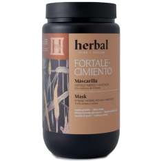 Herbal Pura Belleza Mascarilla Fortalecedora y Anticaída con Extracto de Cálamo para Cabello Débil 946ml