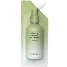HIDEHERE Green Tea Collagen Gel Limpiador Facial con Té Verde y Colágeno Para Pieles Sensibles 25ml