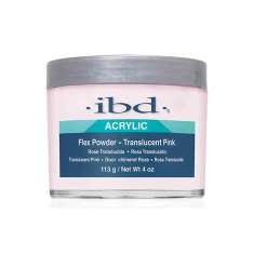 IBD Acrylic Flex Powder Traslucid Pink | Polvo Acrílico Súper Fino Rosa Traslúcido 113 gr.