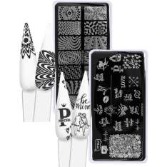 Inocos Stamping Placa de Sellos Para Estampar Uñas