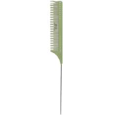 JRL Nº3 Peine de Púa Metálica Para Crepar Verde Claro 8.8"