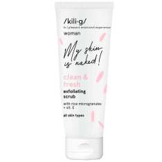 Kili G My Skin is Naked! Clean & Fresh | Exfoliante con Microgranulos de Arroz 75ml