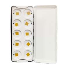 Kryolan Paleta Vacía de 10 Tonos de Sombras de Ojos