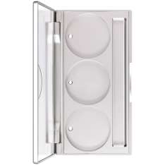 Kryolan Paleta de 3 Colores Magnética Vacía