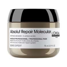 L'Oreal Professionnel Serie Expert Absolut Repair Molecular Mascarilla Cabello Dañado Tamaño Viaje 75ml