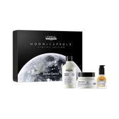L'Oréal Set Moon Capsule Metal Detox Serie Expert Trio Champú + Mascarilla + Aceite Anti Metales