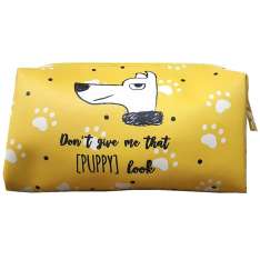 Lady Cotton Don't Give Me That Puppy Look. Neceser de Maquillaje  Amarillo