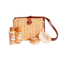 Lady Cotton Set De Baño | Mimbre Mandarina