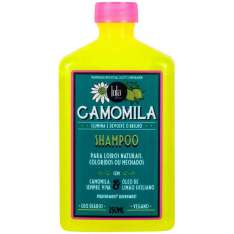 Lola Cosmetics Champú Iluminador con Camomila Para Cabello Rubio, Teñido o Con Mechas 250ml