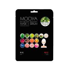Mooya Máscara + Sérum Tratamiento Bio Orgánico Control del Sebo con Hierbas