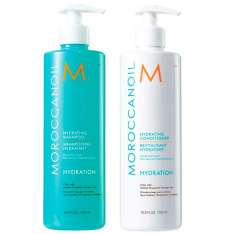 Moroccanoil Hydrate Pack Hidratante Champu y Acondicionador.