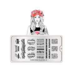 MoYou Placa de Diseño Flower Power | Flores Silvestres nr. 23