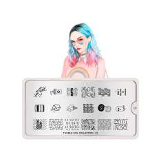 Moyou Placa de diseño Tumblr Girl | Emoticonos NR. 01.