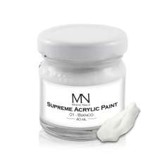 Mystic Nails Supreme Acrylic Paint | 01-Blanco 40ml.