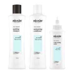 Nioxin Scalp Recovery Kit Anticaspa Shampoo 200ml Conditioner 200ml Serum 100ml