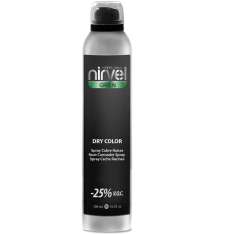 Nirvel Dry Color Cubrecanas en Spray 300 ml.