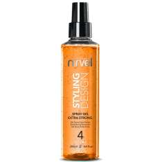 Nirvel Styling Design Spray Gel Extra Strong Spray Gel Fijación Nº4 200ml