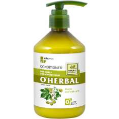 O'Herbal Acondicionador para Cabello Rizado y Rebelde, con Extracto de Lúpulo 500 ml.