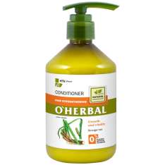 O'Herbal Acondicionador para el Fortalecimiento del Cabello, con Extracto de Cálamo 500 ml.