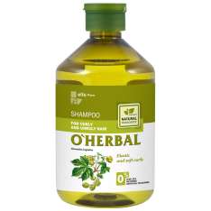 O'Herbal Champú para Cabello Rizado y Rebelde, con Extracto de Lúpulo 500 ml.