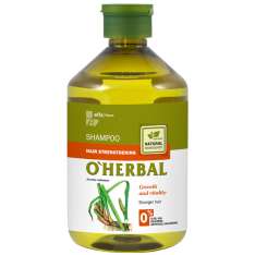 O'Herbal Champú para el Fortalecimiento del Cabello, con Extracto de Cálamo 500 ml.