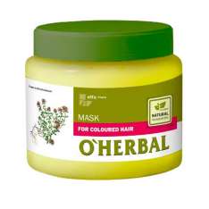 O'Herbal Mascarilla Para el Cabello Teñido 500 ml