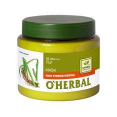 O'Herbal Mascarilla para Fortalecer, con Extracto de Cálamo 500 ml.