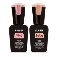 Organic Nails base Rubber color gel 15ml
