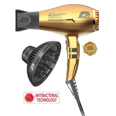 Parlux Alyon Gold Secador Profesional + Difusor Magic Sense