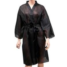Pollié Bolsa de 10 Kimonos Desechables Color Negro