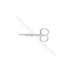 Pollié Tijera Manicura Pieles Curvada Punta Fina