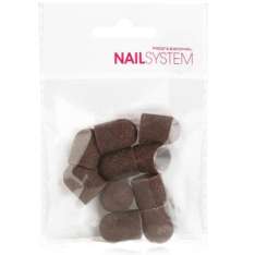 Professional Nail System Pack de 10 Capuchones de Grano Medio 13x19mm