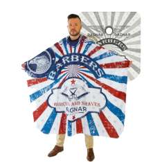 Ragnar Capa De Corte Barbería Aviator 160x145cm