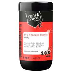 Real Natura Pro Vitamina Mascarilla Hidratante para Cabellos Apagados 1KG