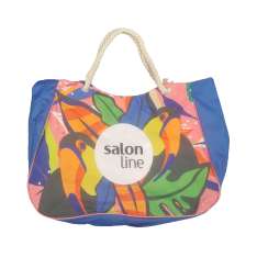 Salon Line Bolsa de Tela Grande con Diseño Aleatorio