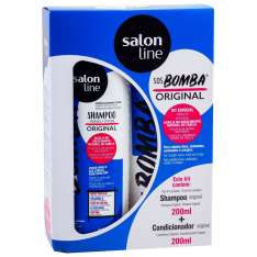 Salon Line Kit Bomba Champú y Acondicionador Revitalizante con Crecimiento Acelerado 2x200ml