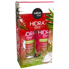 Salon Line Kit Hidratación Champú y Acondicionador de Coco 2x300ml