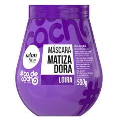 Salon Line Mascarilla Hidratante y Matizadora Para Cabello Rubio 500GR